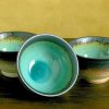 Crackle Sea Blue Rice Bowl