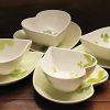Cloverleaf Bowl and Plate Set