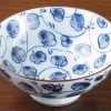 Blue & White Arita Rice Bowl - Vines