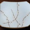Square Cherry Blossom Plate