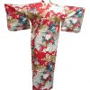 Peacock Kimono - Red