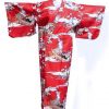 Palace Court Ukioyoe Kimono - Red