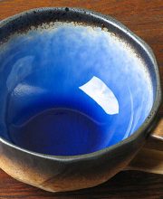 Cobalt Blue Coffee Cup