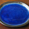 Cobalt Blue Oval Plate