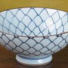 Blue & White Arita Rice Bowl - Fisherman