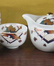 Flying Cranes Tea Set