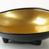 Gold & Black Sauce Dish