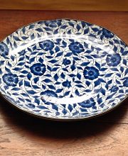 koimari botan dinner plate
