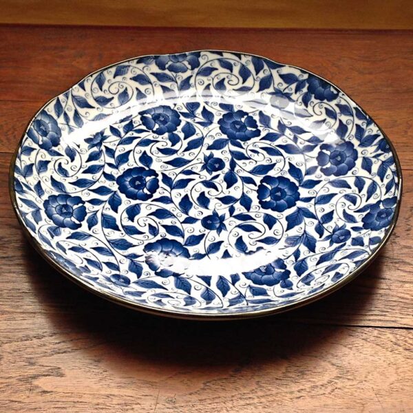 koimari botan dinner plate