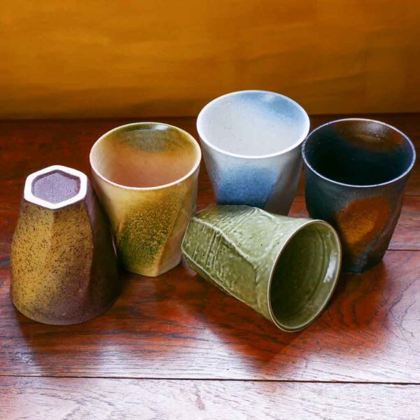 rustic cup set