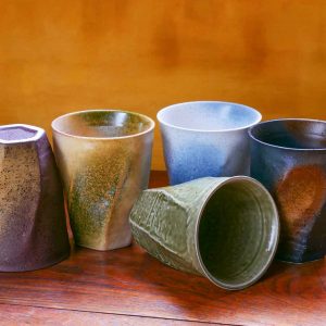 rustic cup set