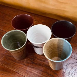 rustic cup set