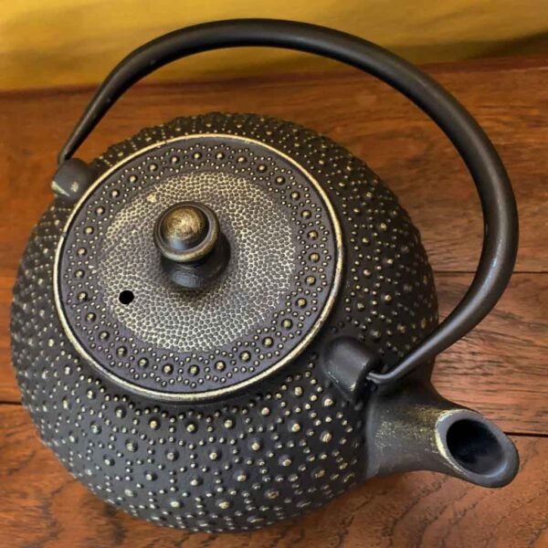 cast-iron-teapot-GJ10LBG-3 black & gold tetsubin
