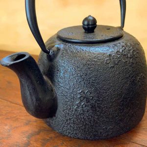 cast iron teapot